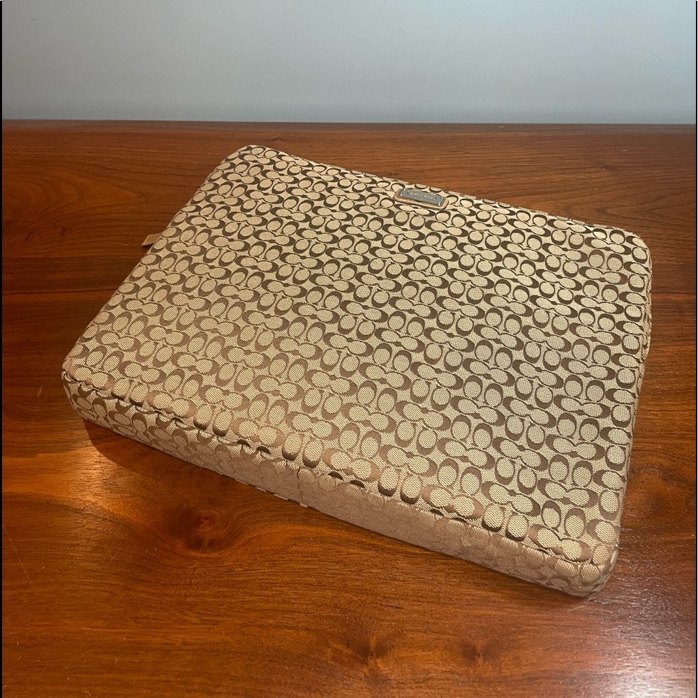 Coach Laptop Case